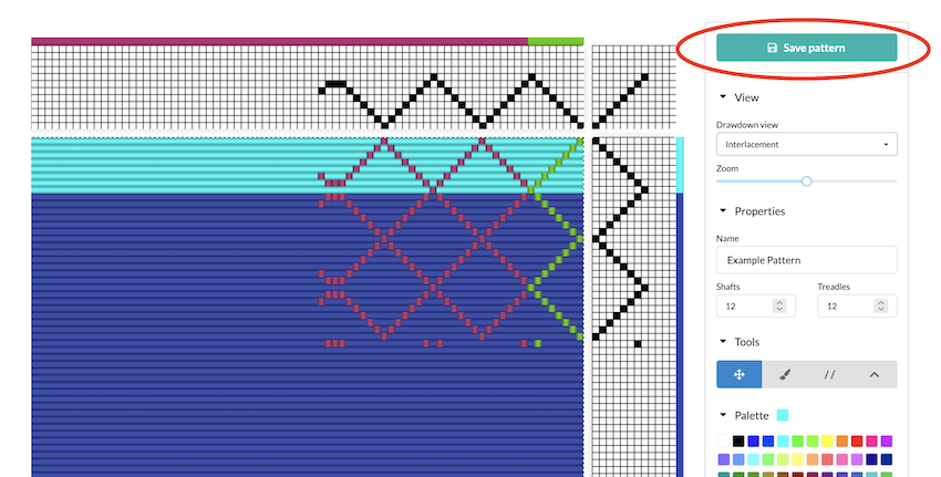 Showing the save button